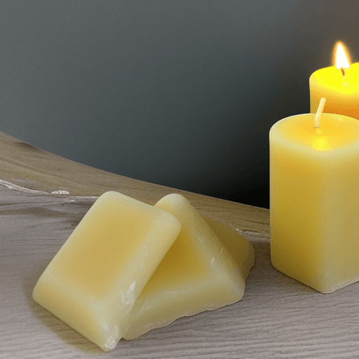beeswax essential oil candles
