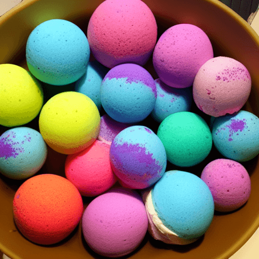 colorant bath bombs