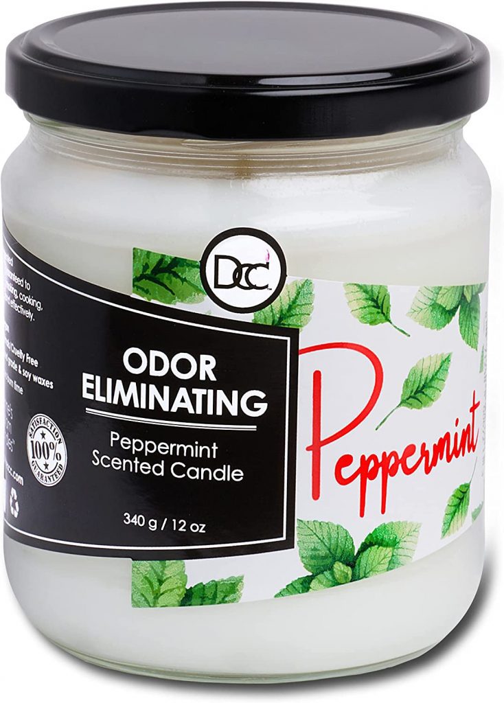 peppermint scented candle amazon