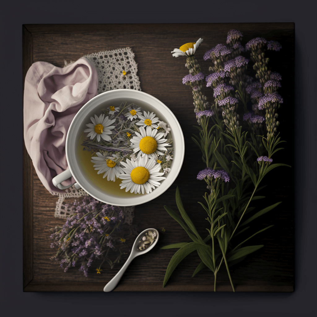 lavender and chamomile essential oil blend for home use