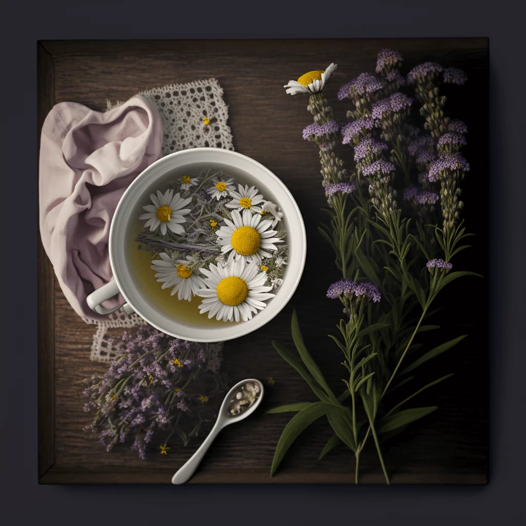 lavender and chamomile essential oil blend for home use